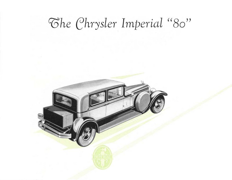 1928 Chrysler Imperial 80 Brochure Page 17